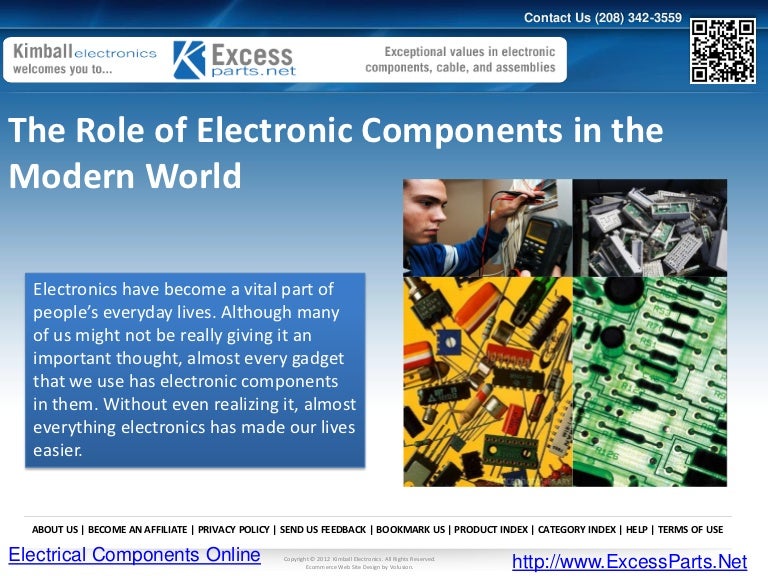 Electronic Component Online The Role of Electronic Components in th…