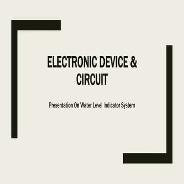 Electronic device &amp; circuit