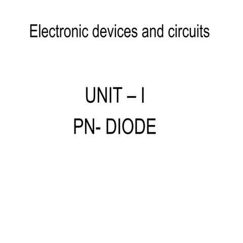 Electronic devices circuits