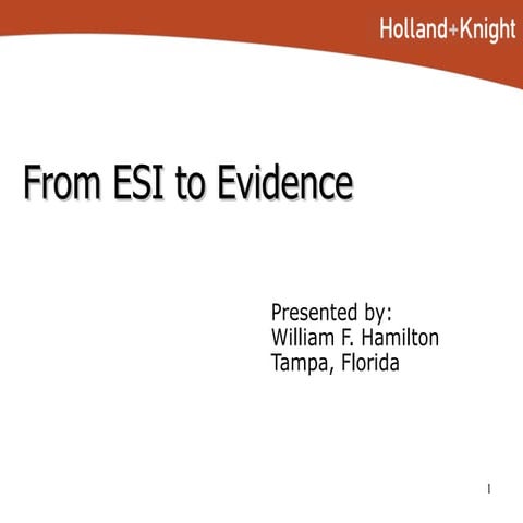 Electronic Evidence Power Point V6 Final