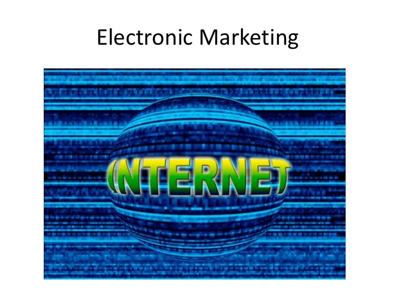 Electronic marketing a_definition
