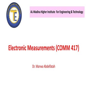 Digital voltmeter (DVM) and its Classification | PPTX