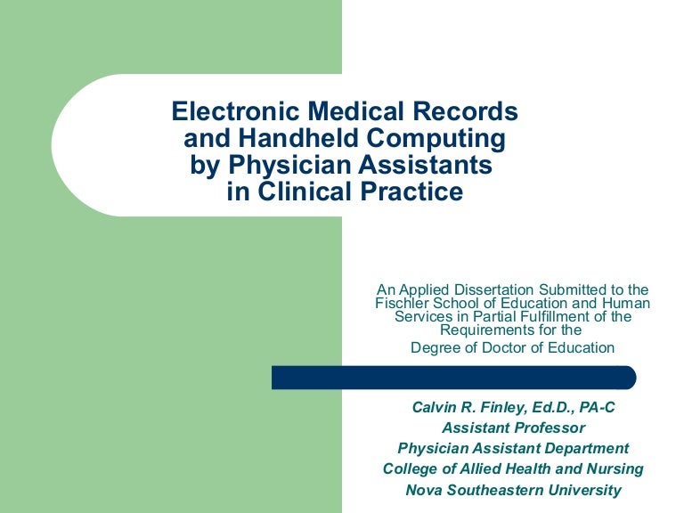 Electronic Medical Records