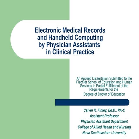 Electronic Medical Records