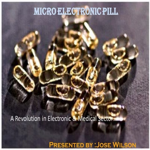 Electronic pill