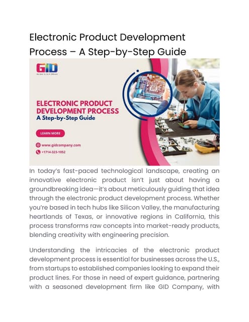 The New Product Development Process Checklist | PDF