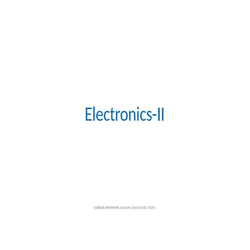 Electronics-II(Lec-03).pptxkjbkjbkkkkbkbkb