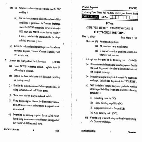 Electronics switching-eec-802