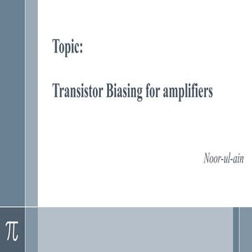 Electronics and modern physics presentation