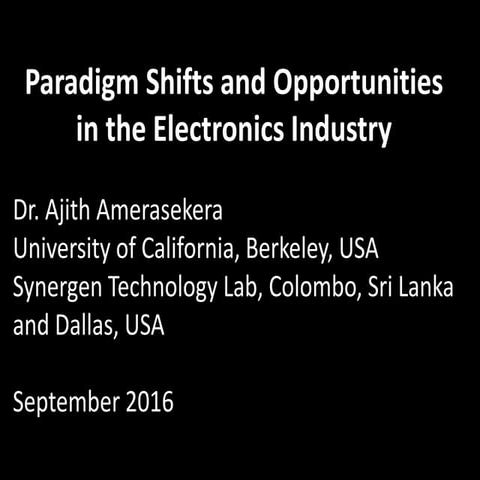 Electronics and Robotics - Ajith Amarasekara