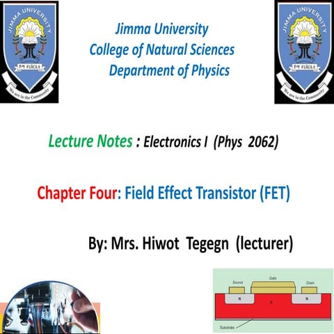 Field Effect Transistor ppt | PPTX
