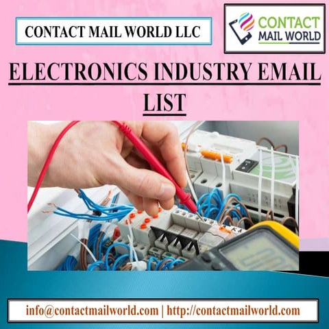 Telecommunication industry email list | PPTX