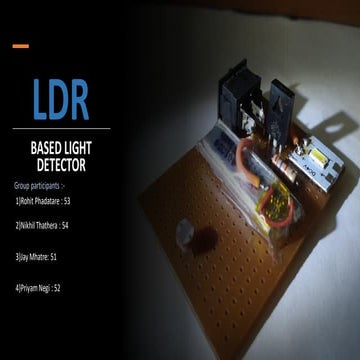 LDR PROJECT | PPT