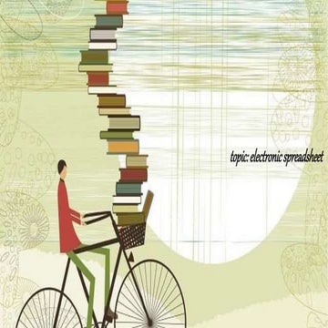 Electronic spreadsheet