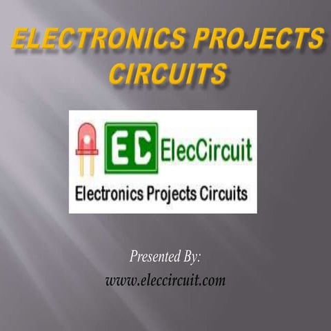 Basic Electronics Circuit Diagram | PPTX | Consumer Electronics ...