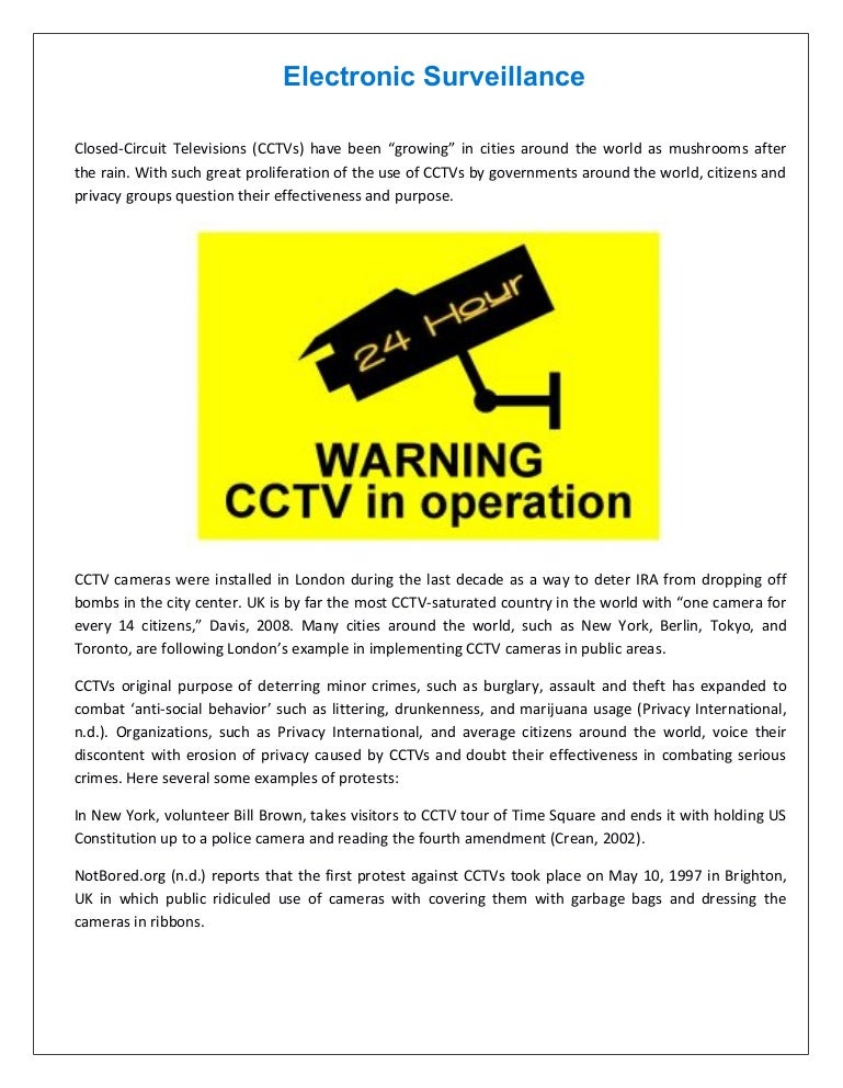 Electronic Surveillance Devices CCTV Security Systems