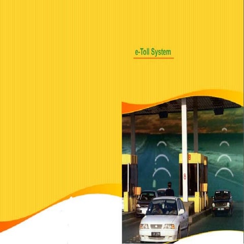Electronic toll system