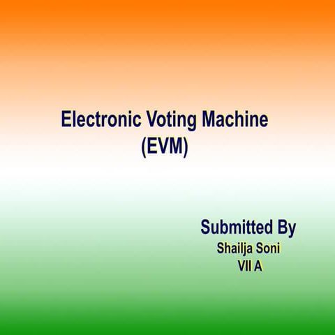electronicvotingmachine-140305162302-phpapp02.ppt