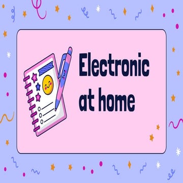 Electroninc at home.pptx