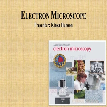 Electron microscope 1