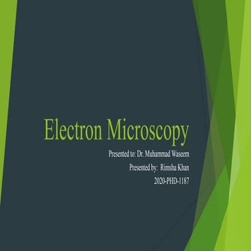Electron Microscopy By Rimsha Khan.pptx