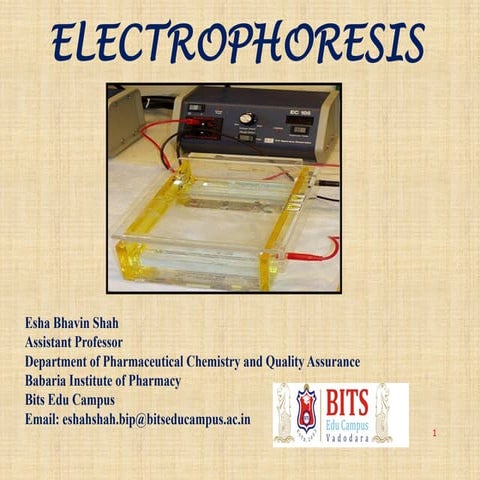 Electrophoresis