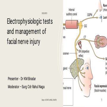Tests of facial nerve | PPTX