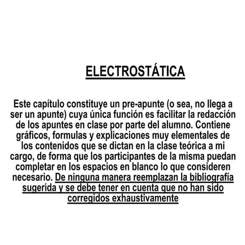 Electrostatica