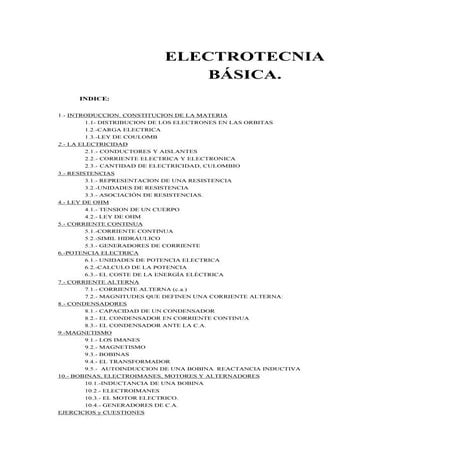 Electrotecnia basica 1