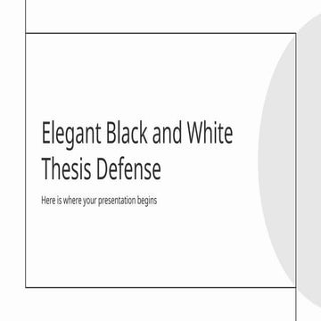 Final Year Project Thesis Defense Sample | PPTX