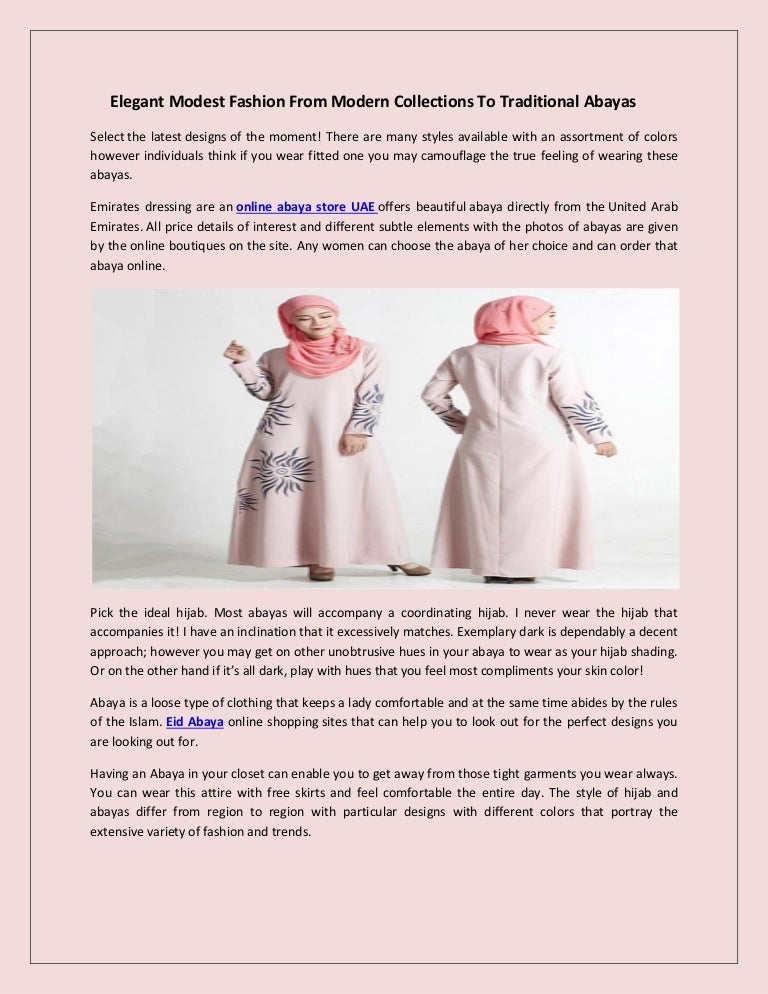 modest shopping sites