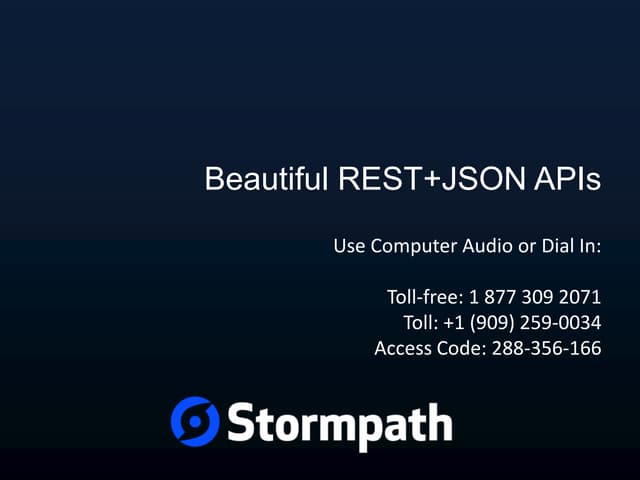 Elegant Rest Design Webinar