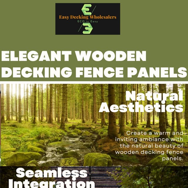 Elegant Wooden Decking Fence Panels.pdf