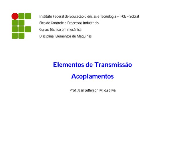 ELEMENTOS DE MAQUINAS ELEMENTOS DE ...