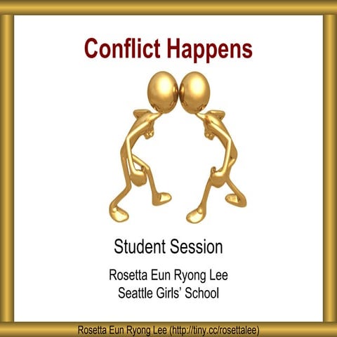 Elementary School Conflict Workshop for Girls | PPT