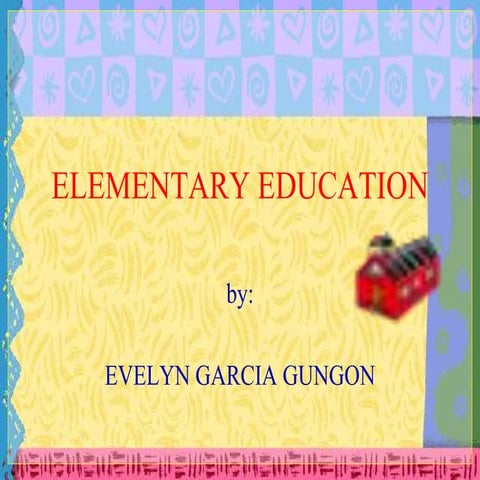 Elementary education