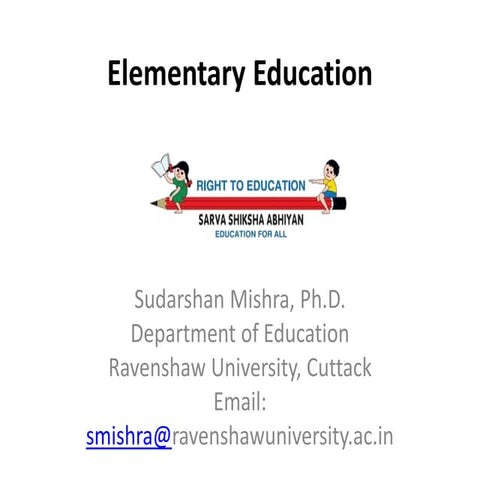 Elementary education