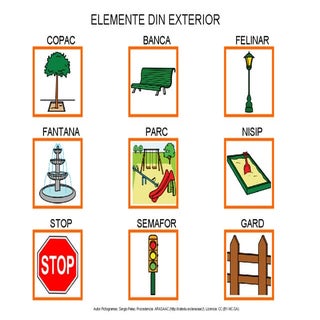 Elemente din exterior