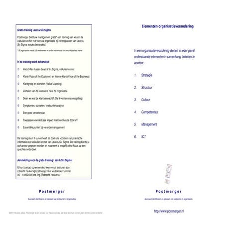 Elementenorganisatieverandering