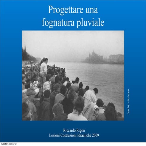 Elementi idrologiciprogettazione