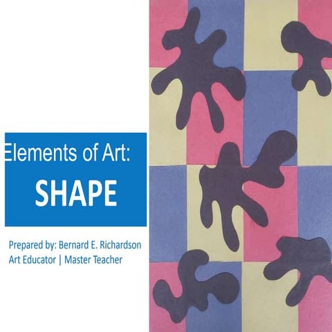 Basic art lesson shape and form | PPT