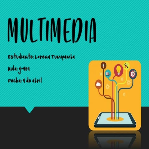 Elementos de la multimedia | PDF