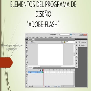 Elementos adobe flash | PPTX