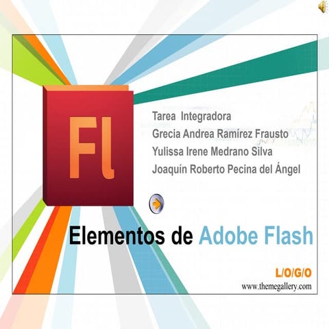 Elementos de adobe flash | PPS