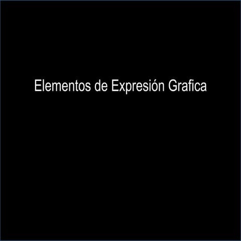 Elementos de expresion grafica