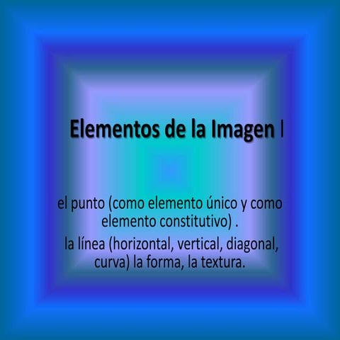 Elementos de la imagen i