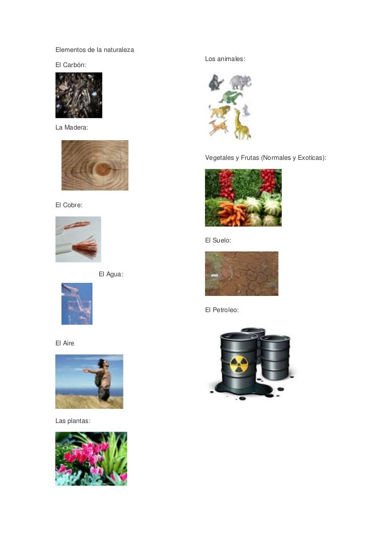 Elementos de la naturaleza definición/imágenes Elementos de la naturaleza definición/imágenes