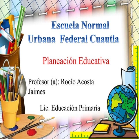 Elementos de la planeación