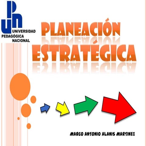 Elementos de la planeacion estrategica