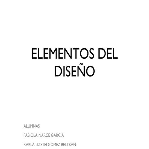 fundamentos del diseño power point